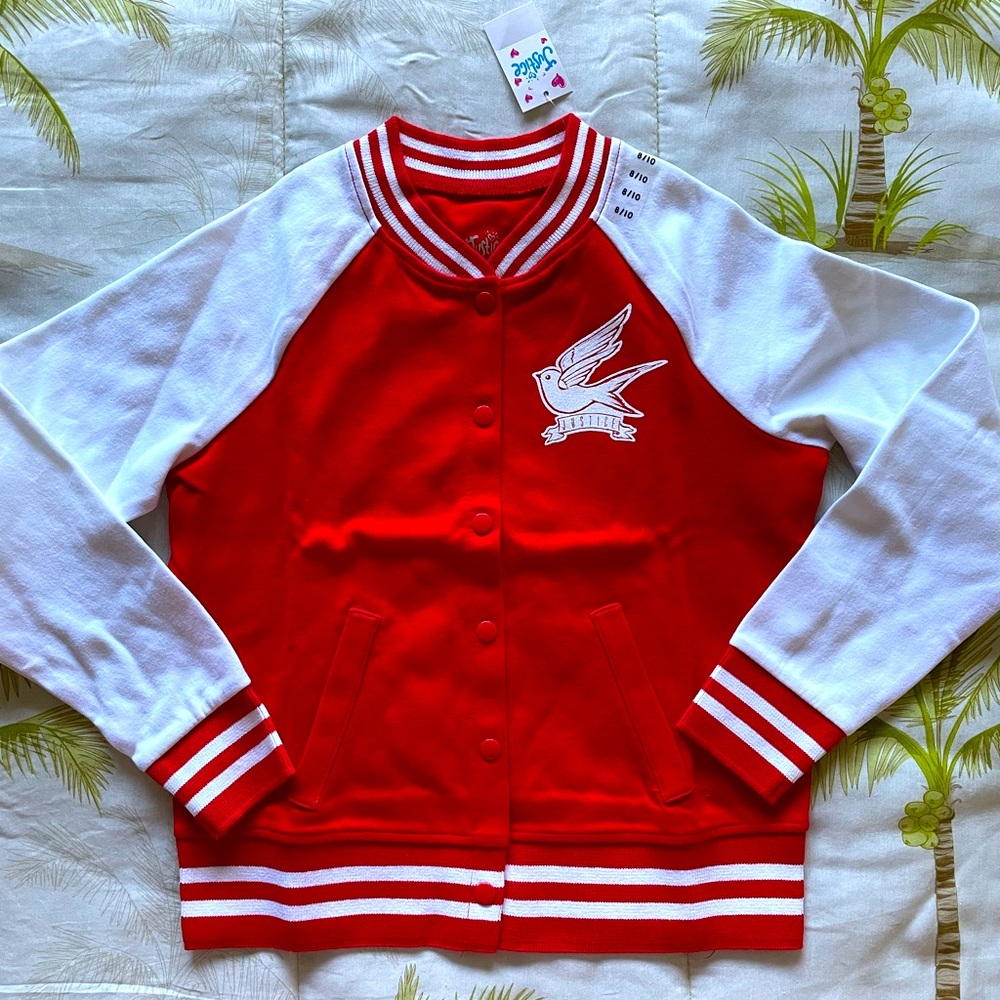 Justice Girls bomber jacket. Size 8 / 10